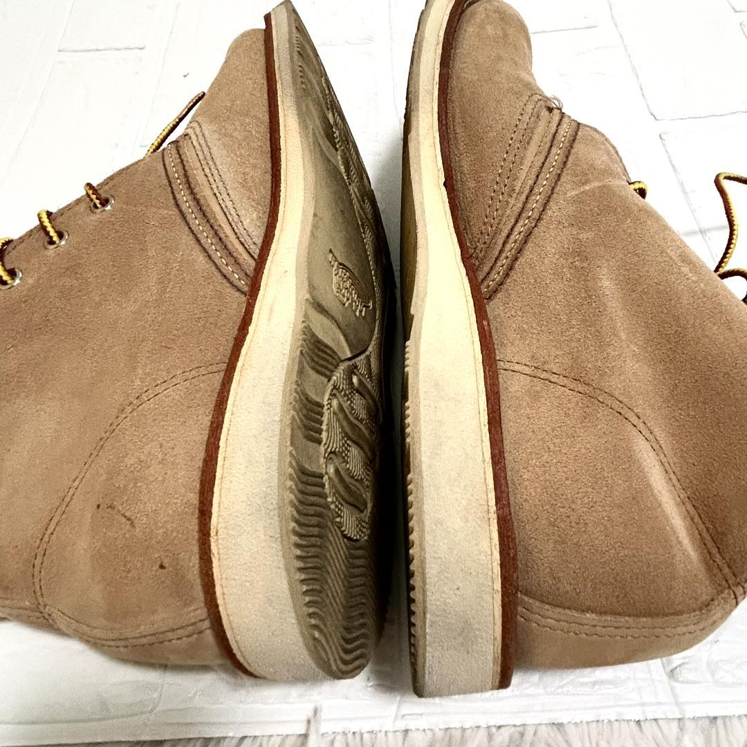 レッドウィング 3143 チャッカブーツ スエード ベージュ 28.5cm