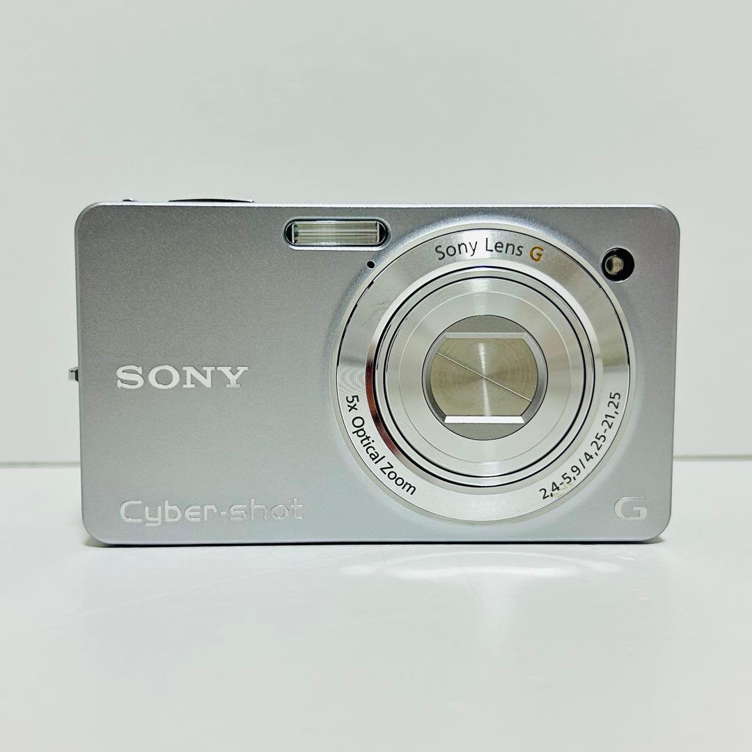 【外観極美品】SONY デジカメ Cyber-shot DSC-WX1 シルバー