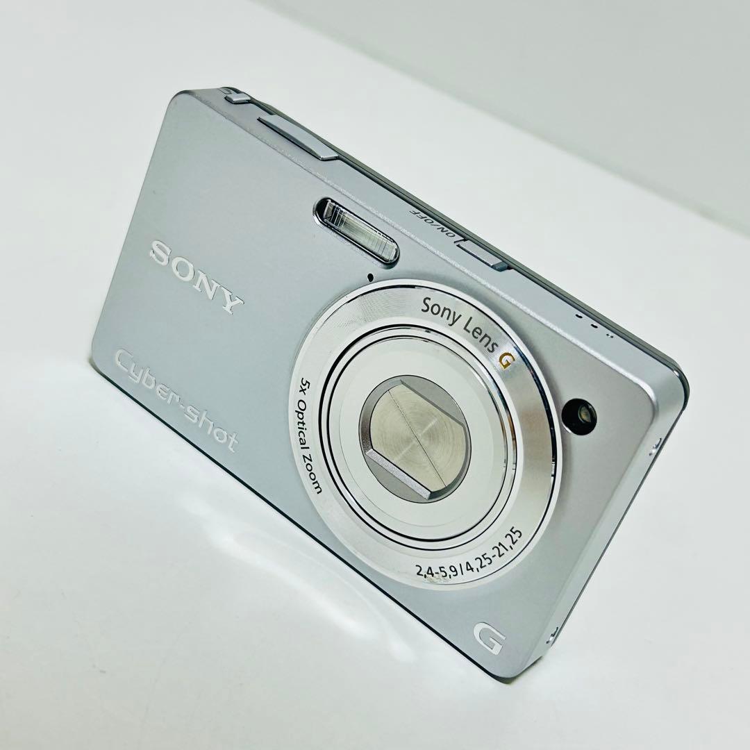 【外観極美品】SONY デジカメ Cyber-shot DSC-WX1 シルバー