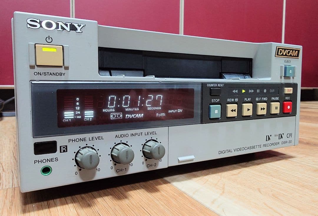 ★【中古/動作品 】★SONY DSR-20 業務用DVCAMレコーダー●現状品