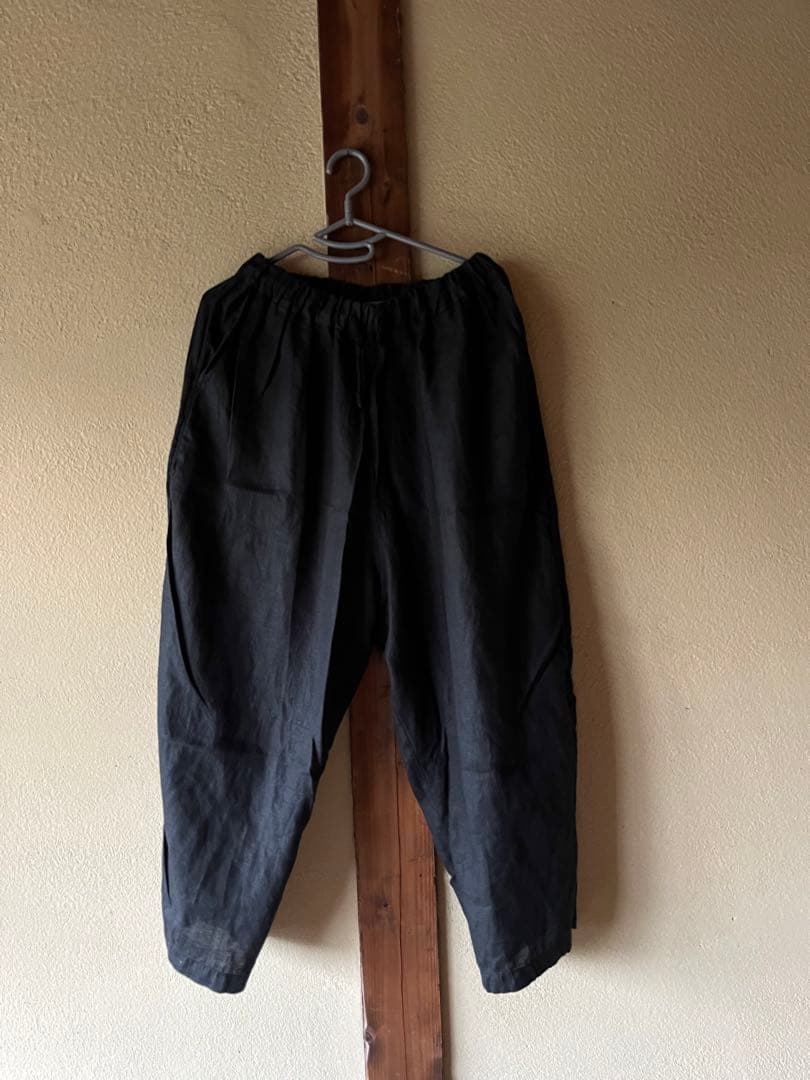 MITTAN 大麻パンツ黒【完全未使用】