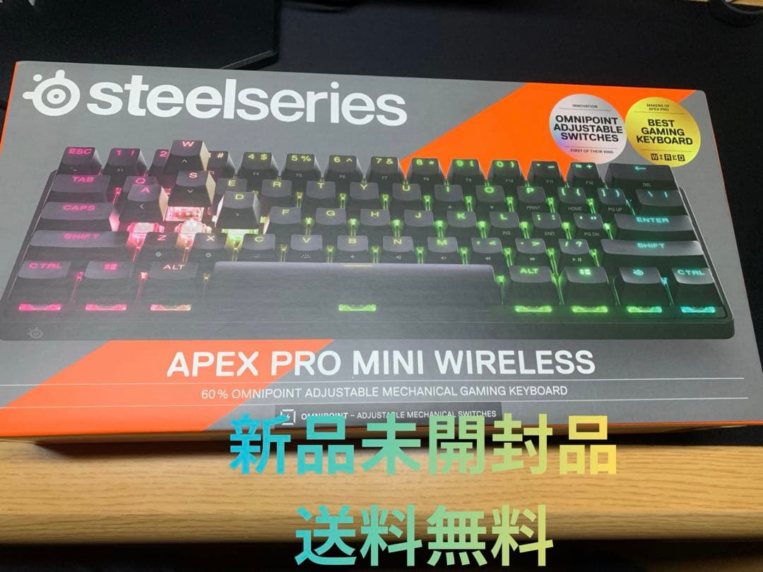 【新品】SteelSeries Apex Pro Mini WirelessJP