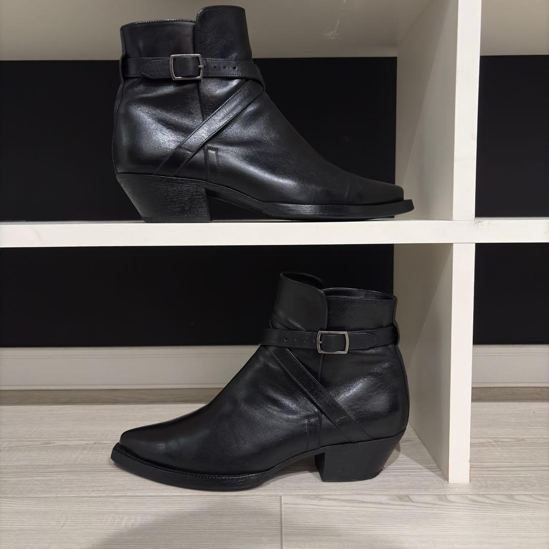 靴 SAINT LAURENT PARIS LUKAS BOOTS