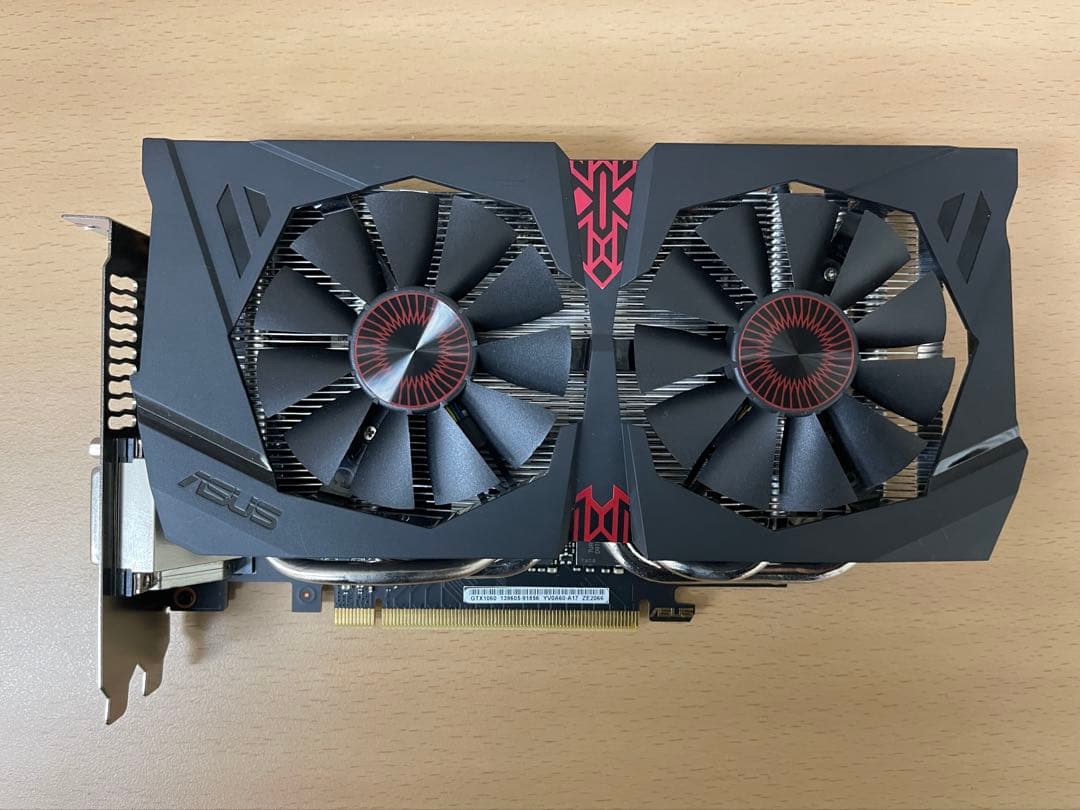 美品 ASUS STRIX GTX1060 6GB GDDR5 動作確認済み