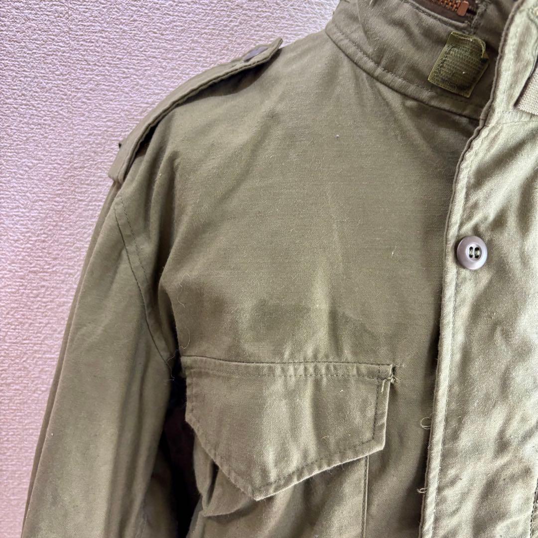 70s 米軍実物 U.S.ARMY M-65 3rd LARGE-REGULAR