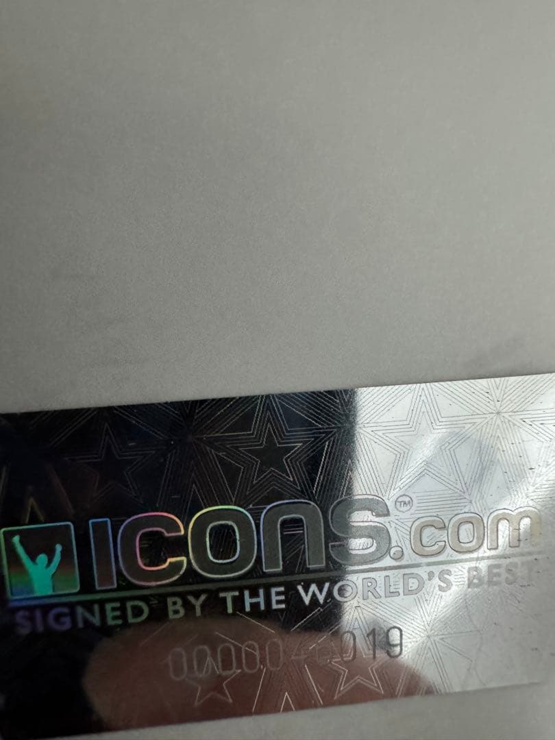 【ICONS真正証明書付】イニエスタ直筆サイン入りエル・クラシコフォト