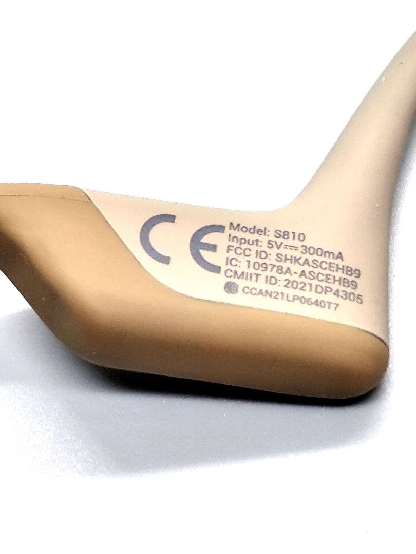 OpenRun Pro by ShokzS810骨伝導イヤホン中古品