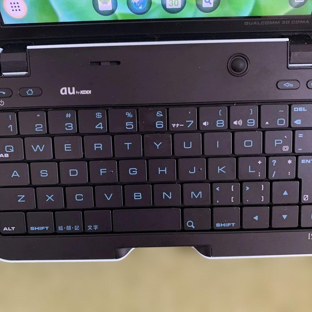 【au IS01 ブルー】au SHI01 スマートフォン コレクション