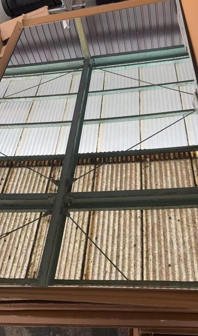 【美品】スタンドミラー 壁掛け 割れない鏡 幅100cmx160cm 黑色 4番