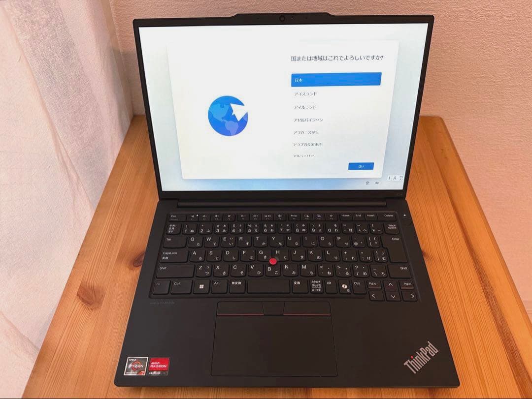 美品 ThinkPad E14 Gen6 Ryzen7 32GB 256GB