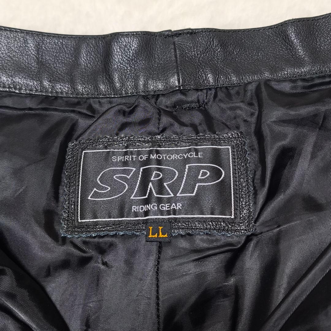 【ソースーンソイ】SRPレザーパンツ ライダースパンツ 本革 ブラック黒