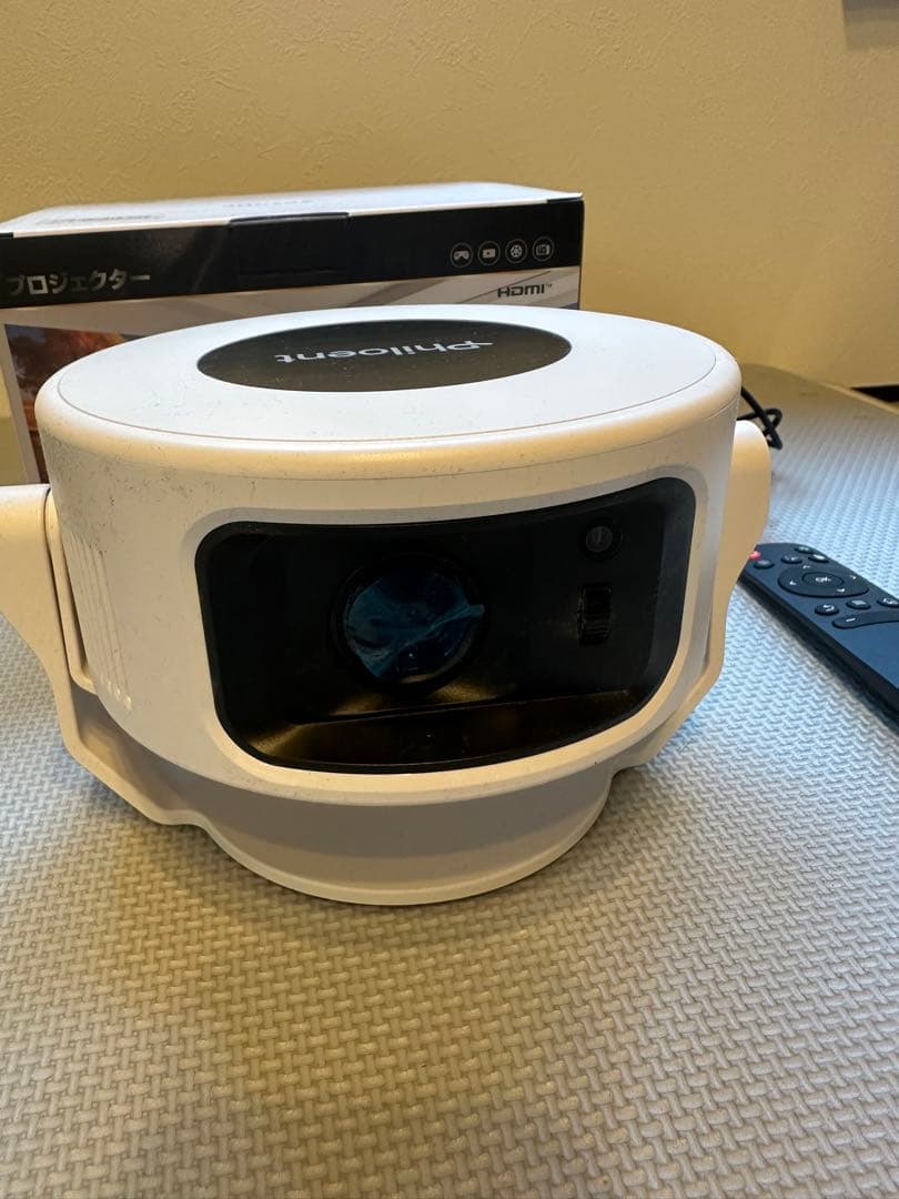 【ほぼ新品】Philoent プロジェクター （1080P 8K対応）