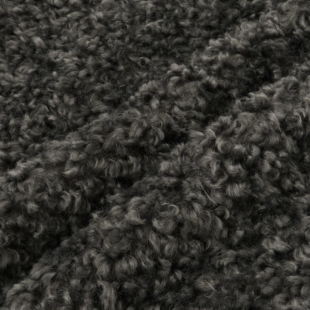 ADAM ET ROPÉ FEMME　リバーシブルボアブルゾン　ブラック