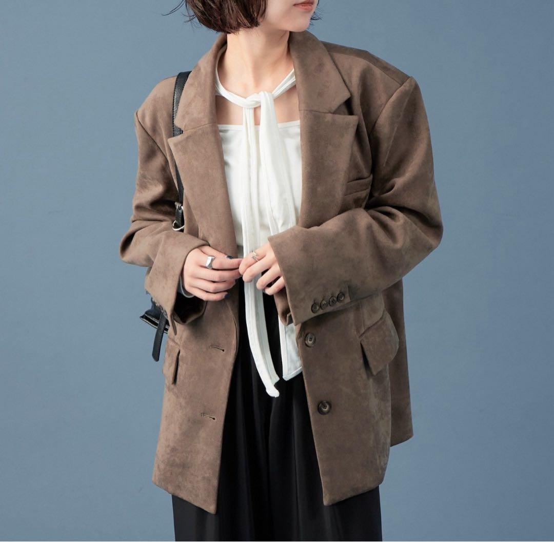 mystic フェイクスウェードジャケット