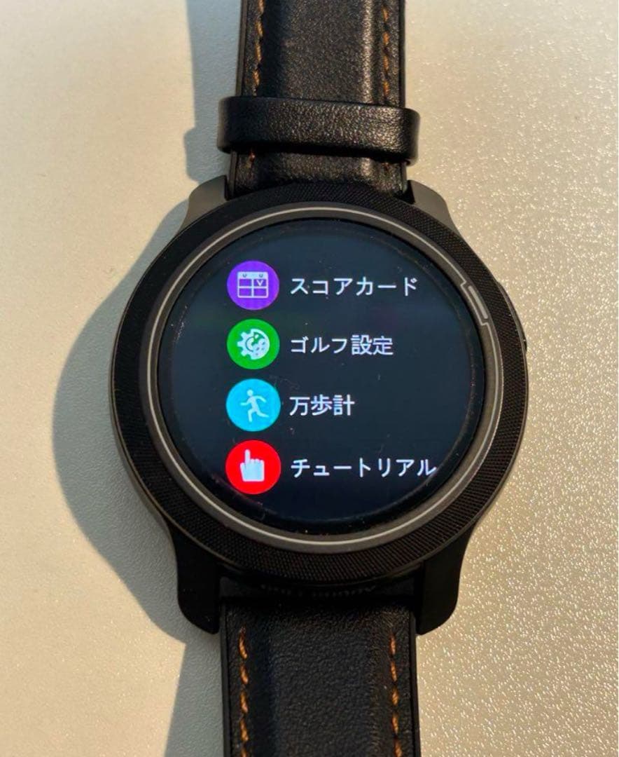 GOLF BUDDY aim W12 ゴルフ用GPSウォッチ　高低差補正有り