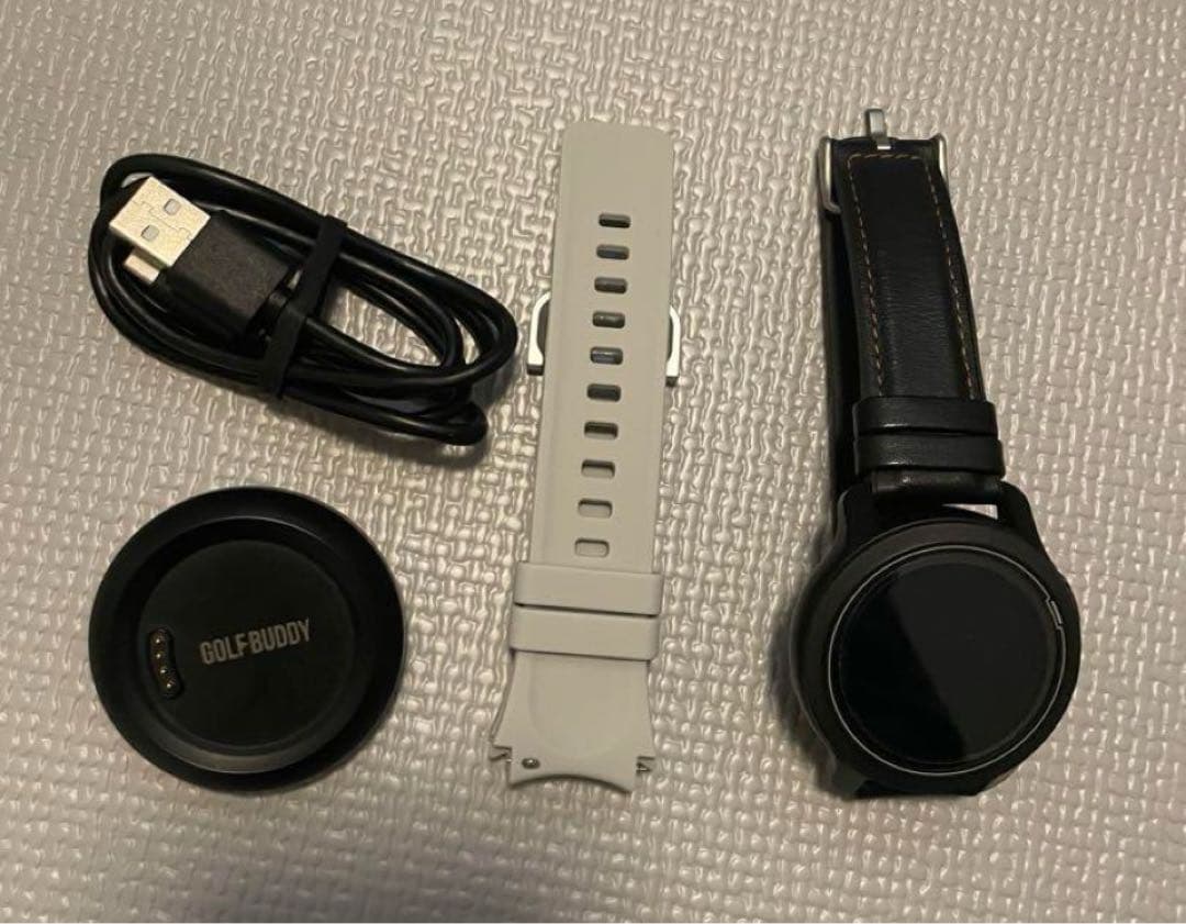 GOLF BUDDY aim W12 ゴルフ用GPSウォッチ　高低差補正有り