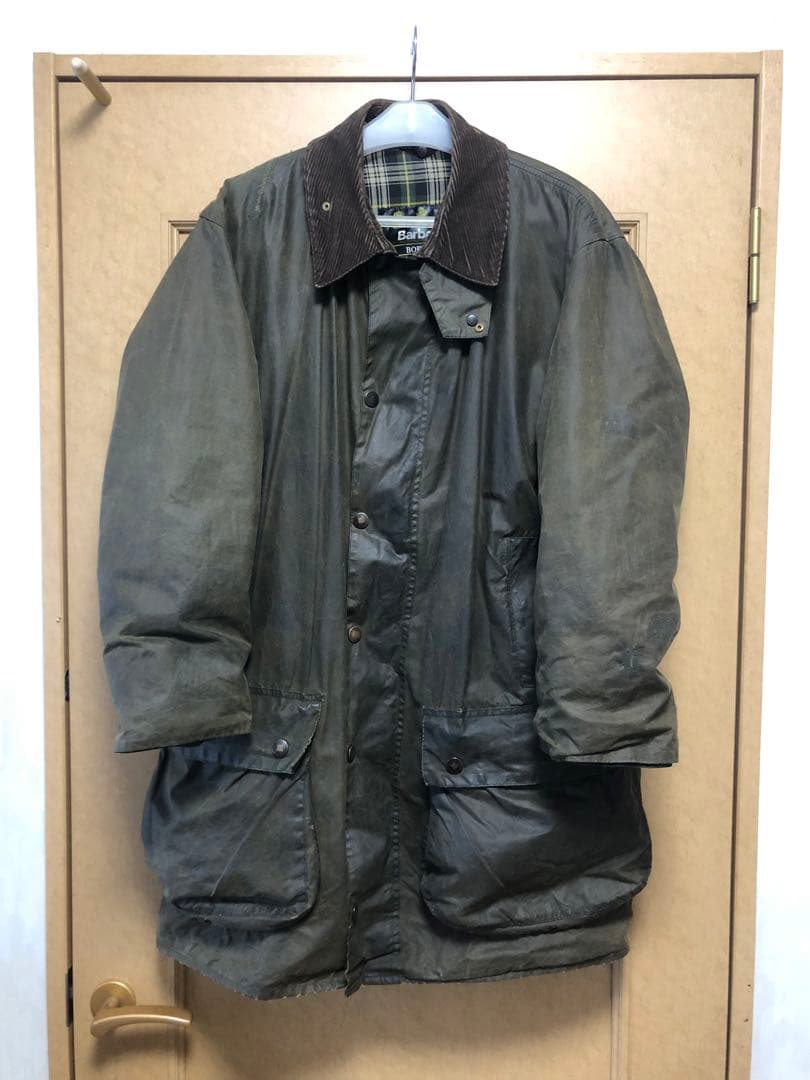 Barbour バブアー BORDER オイルドジャケット　洗浄リプルーフ済