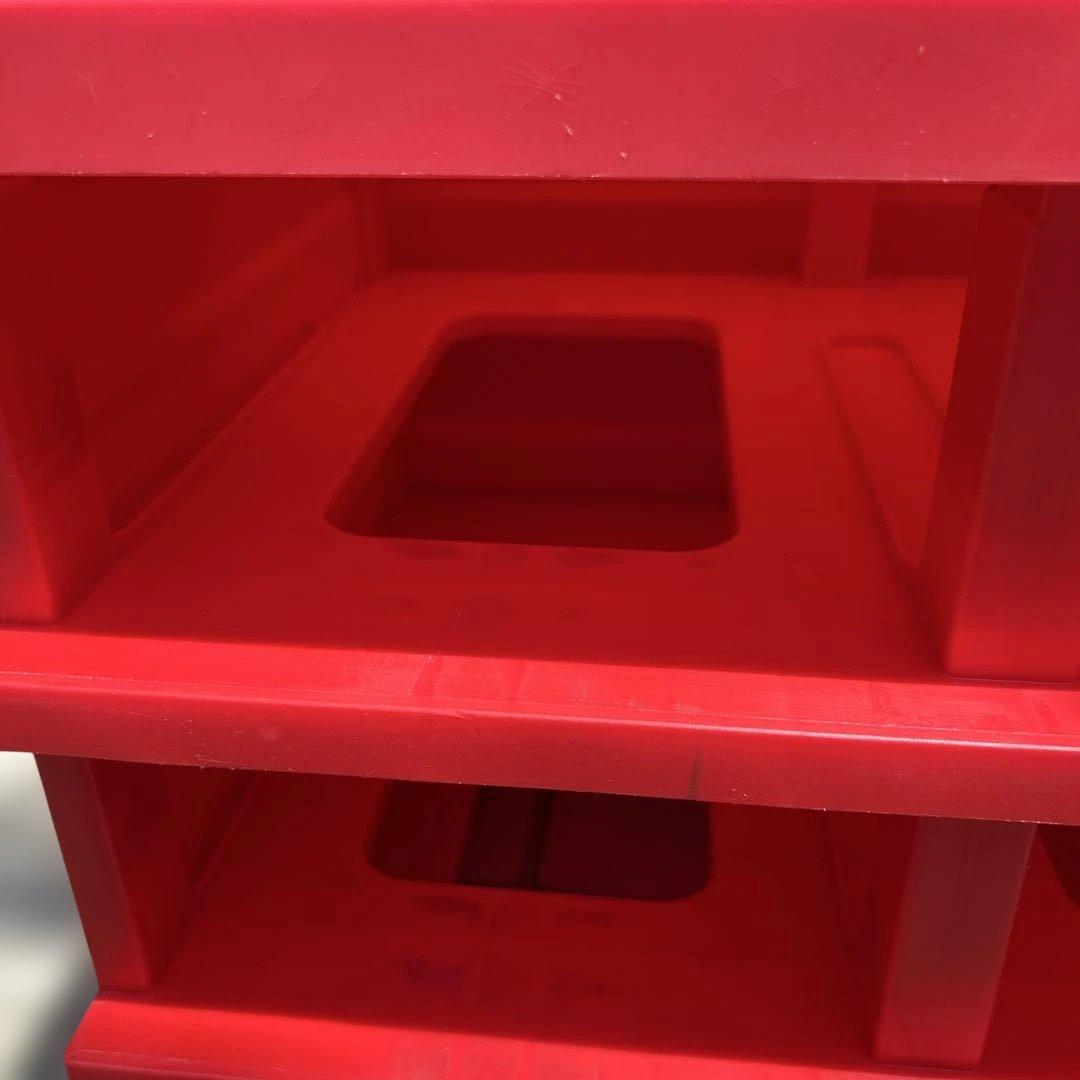 【レトロポップ】カラフルカラー収納ボックス　たチェスト おもちゃ箱　アンティーク