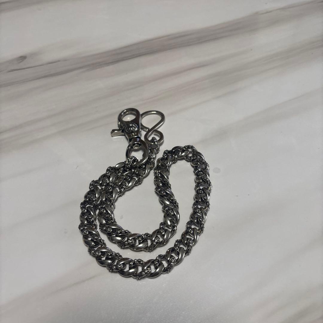 T*A様 シルバー ファンシーウォレットチェーン