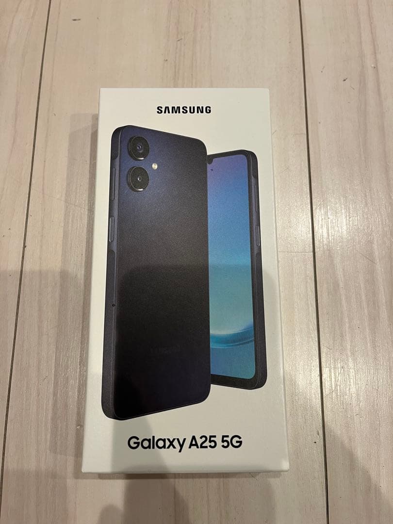 Samsung Galaxy A25 5G本体　ブラック