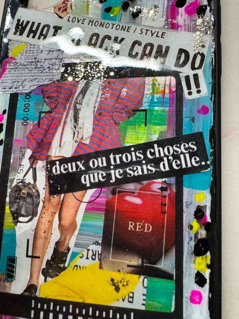 オリジナルアート 一点物 × iPhone16ケース