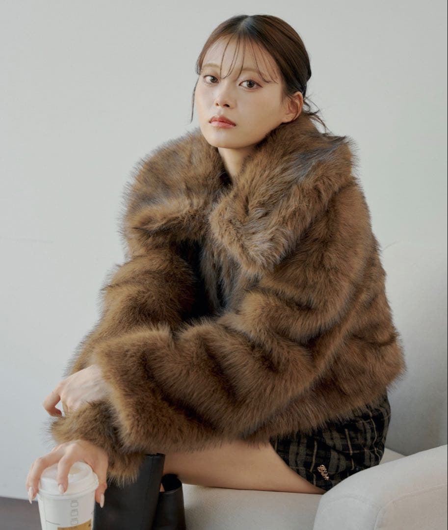 Chico ファーショートコート