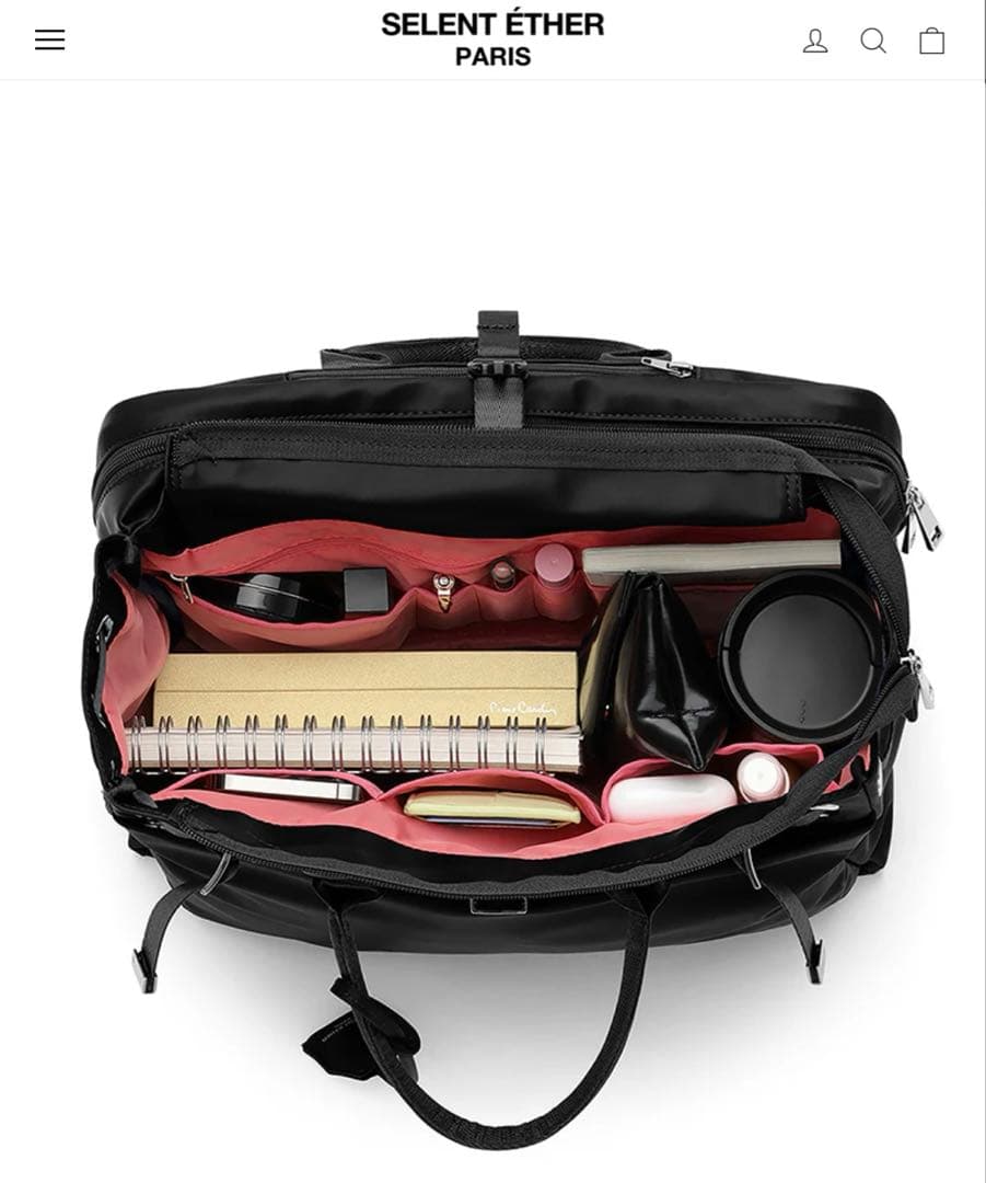 即日発送【美品】SELENT ETHER selentether バック4way