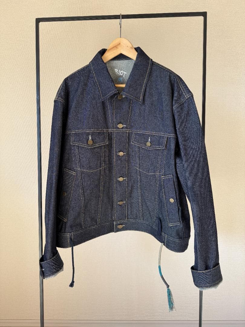ジャケット・アウター RIOT FACETASM DENIM JKT