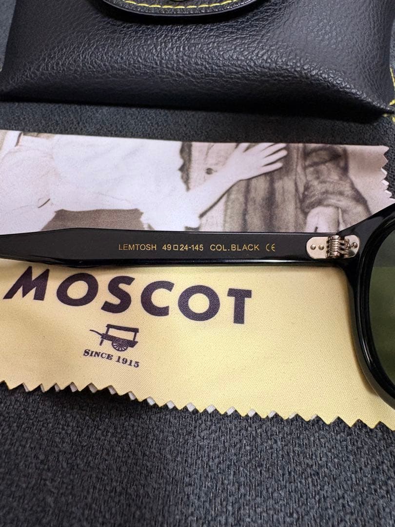 MOSCOT レムトッシュ　グリーンレンズ