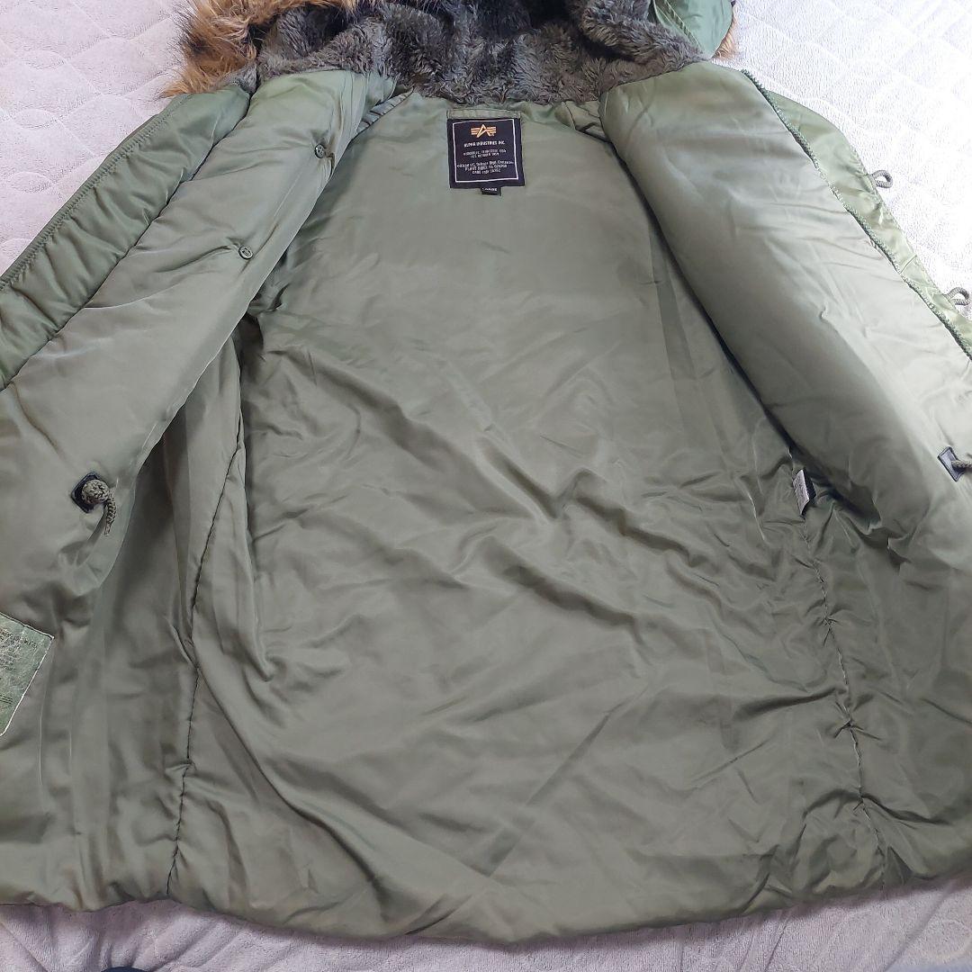 ALPHA N-3B フライトジャケット カーキ ミリタリー