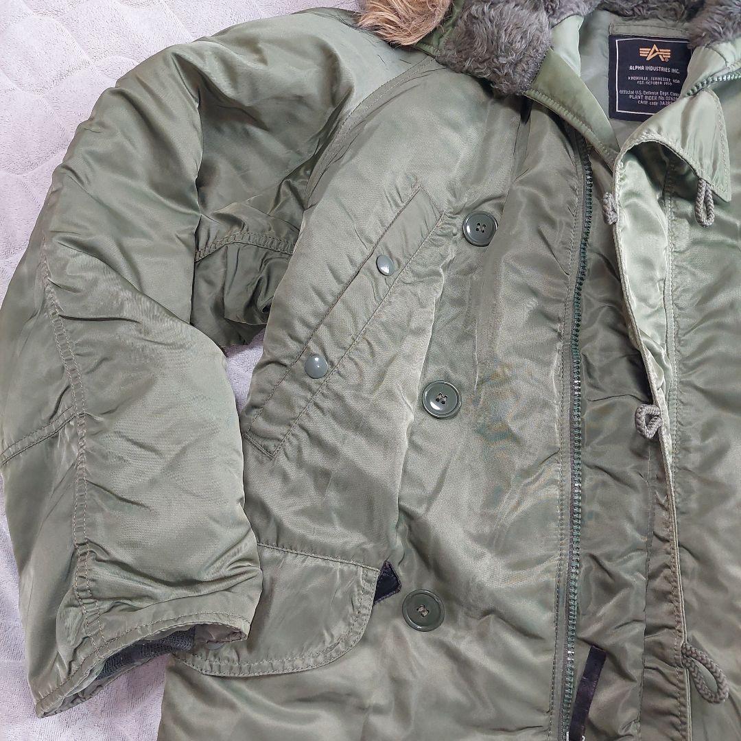 ALPHA N-3B フライトジャケット カーキ ミリタリー
