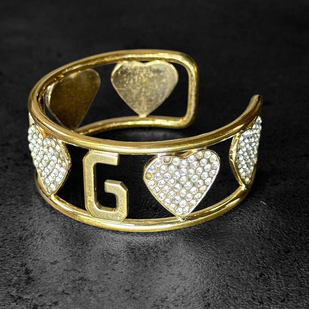 アクセサリー DOLCE&GABBANA Heart stone Gold Bangle