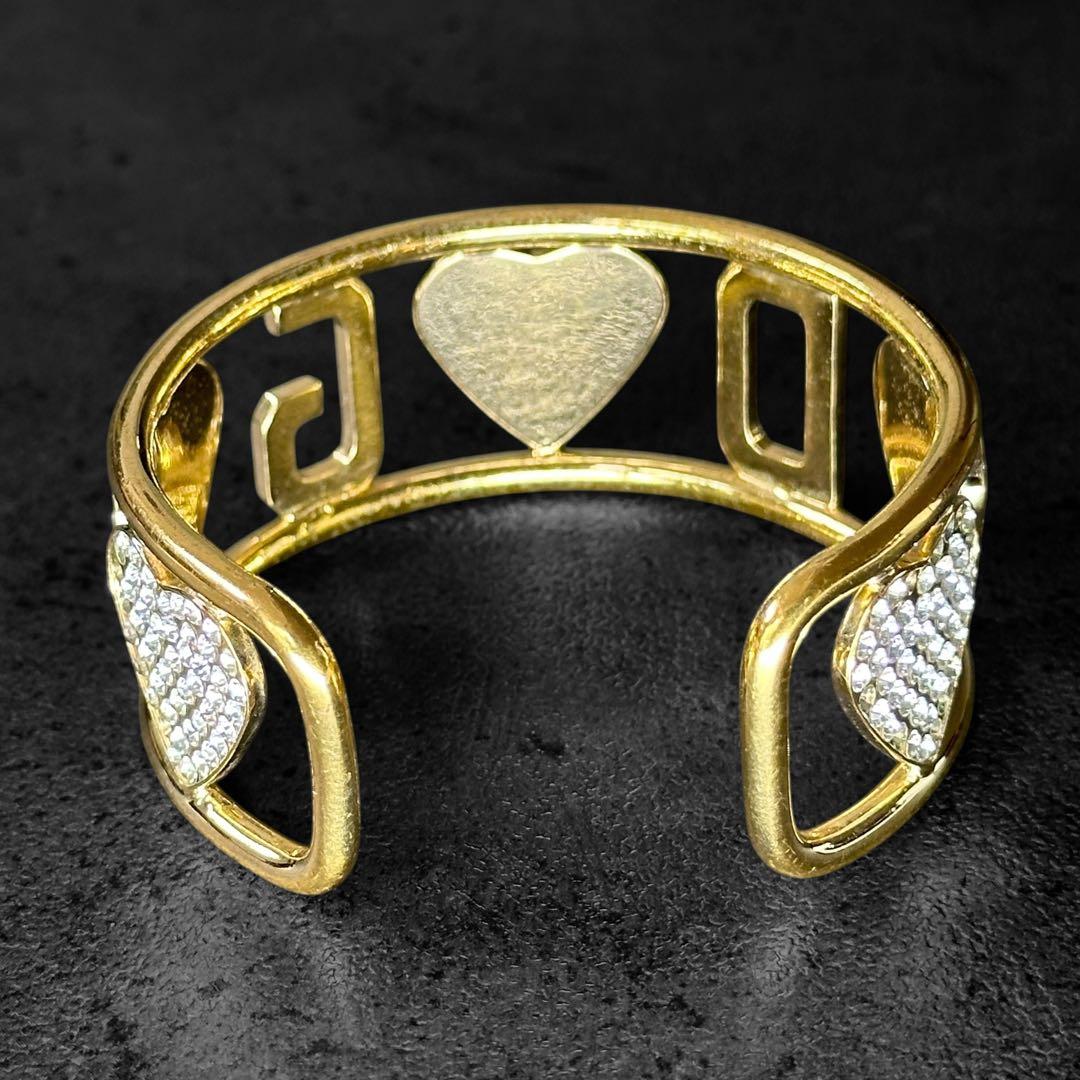 アクセサリー DOLCE&GABBANA Heart stone Gold Bangle