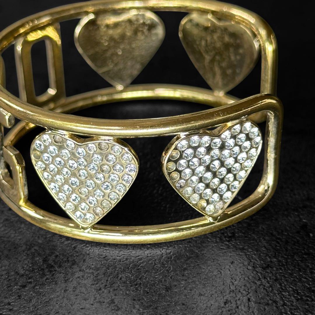 アクセサリー DOLCE&GABBANA Heart stone Gold Bangle