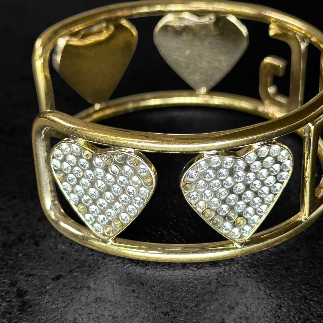 アクセサリー DOLCE&GABBANA Heart stone Gold Bangle