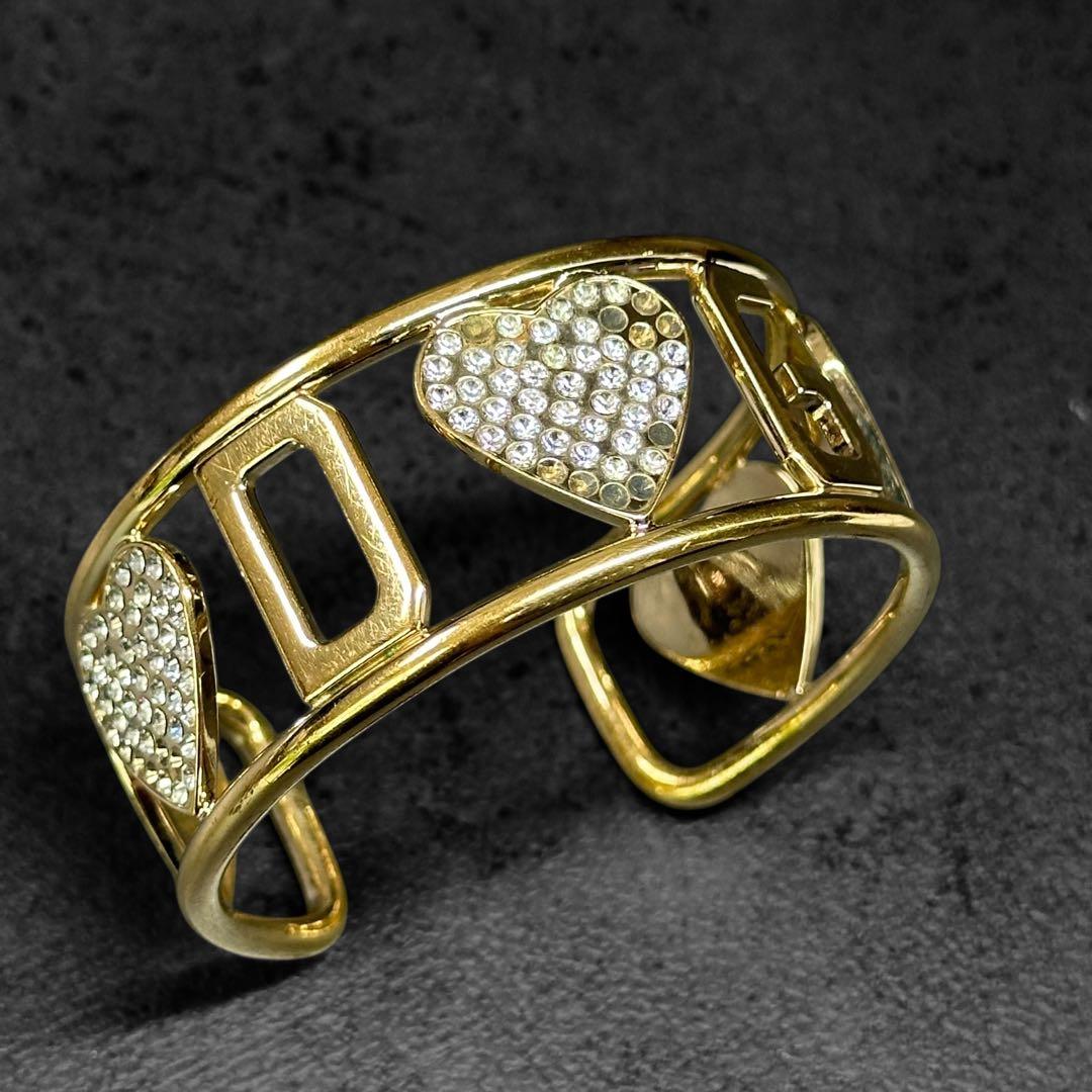 アクセサリー DOLCE&GABBANA Heart stone Gold Bangle