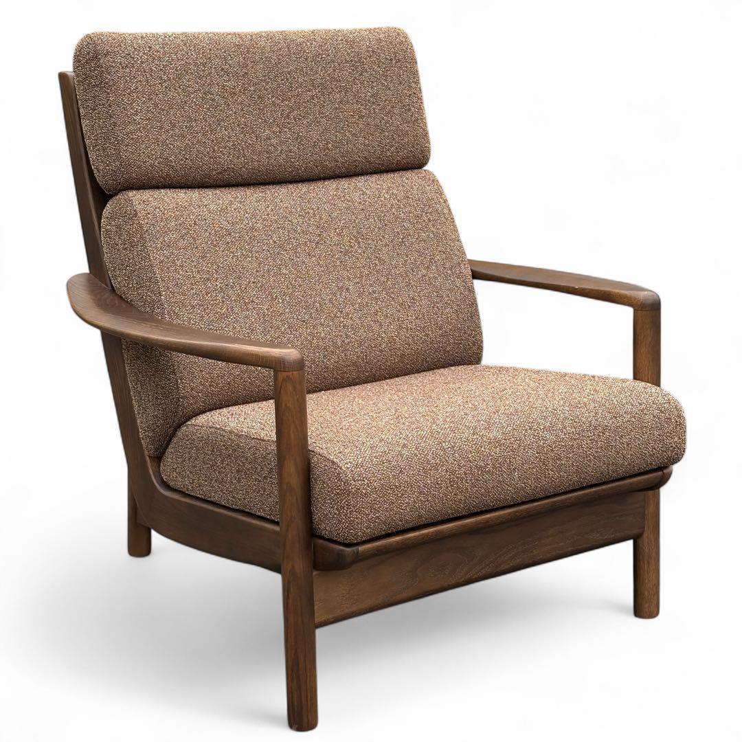 【週末セール】浜本工芸 A-8200 ハイバックソファ 定価14.3万円