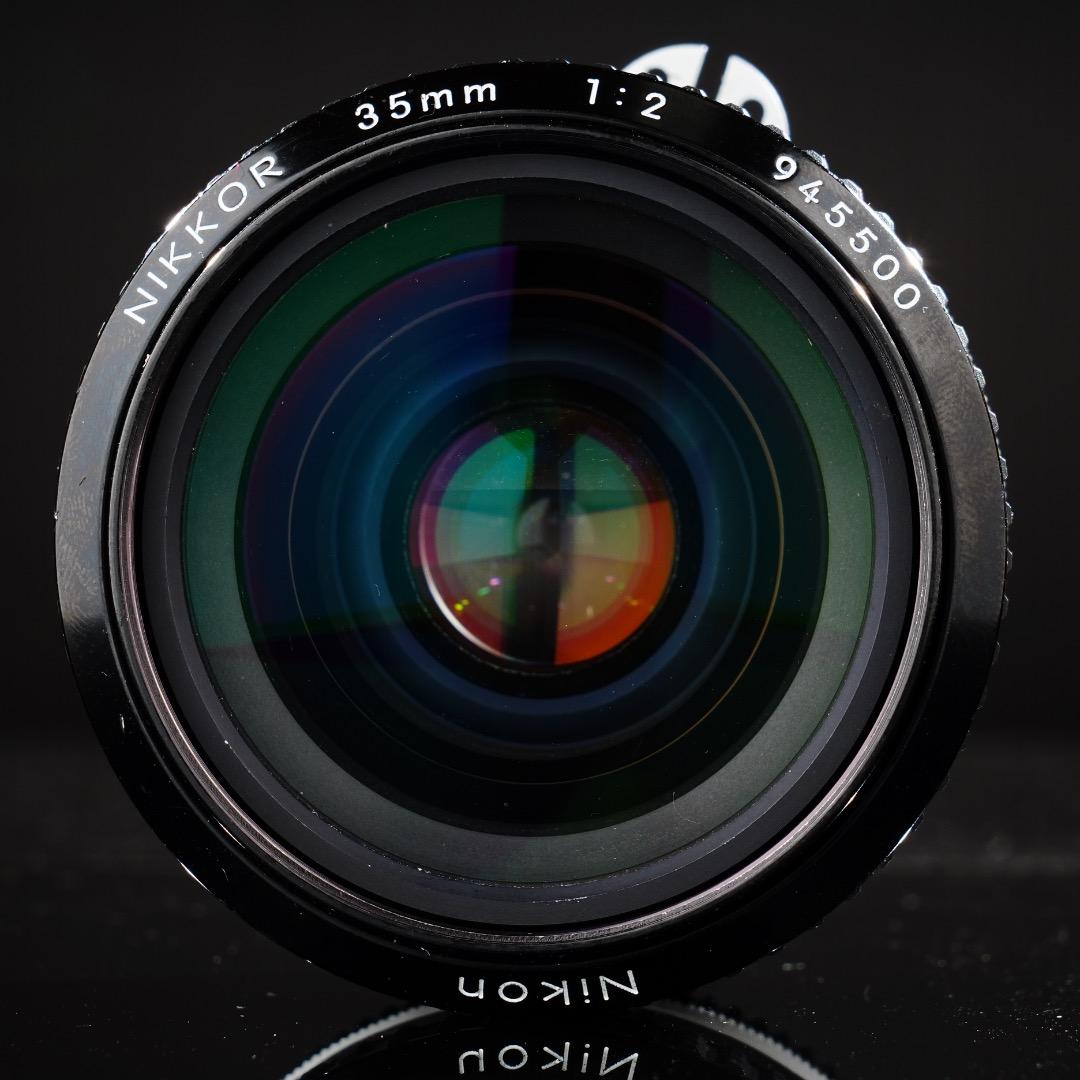 【整備＆テスト済】Nikon Ai Nikkor 35mm F2 ニコン 500