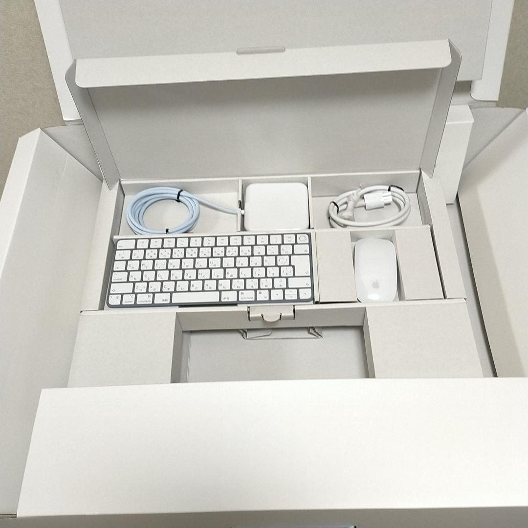 【最終価格・美品】Apple iMac M3 10GPU 24インチ ブルー