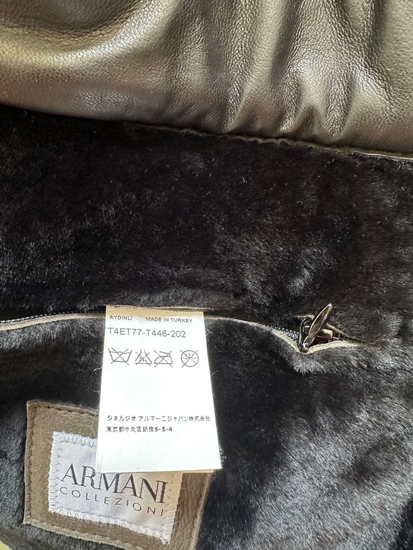 専用ARMANI COLLEZIONI グレー ダッフルコート 新作タグ付き