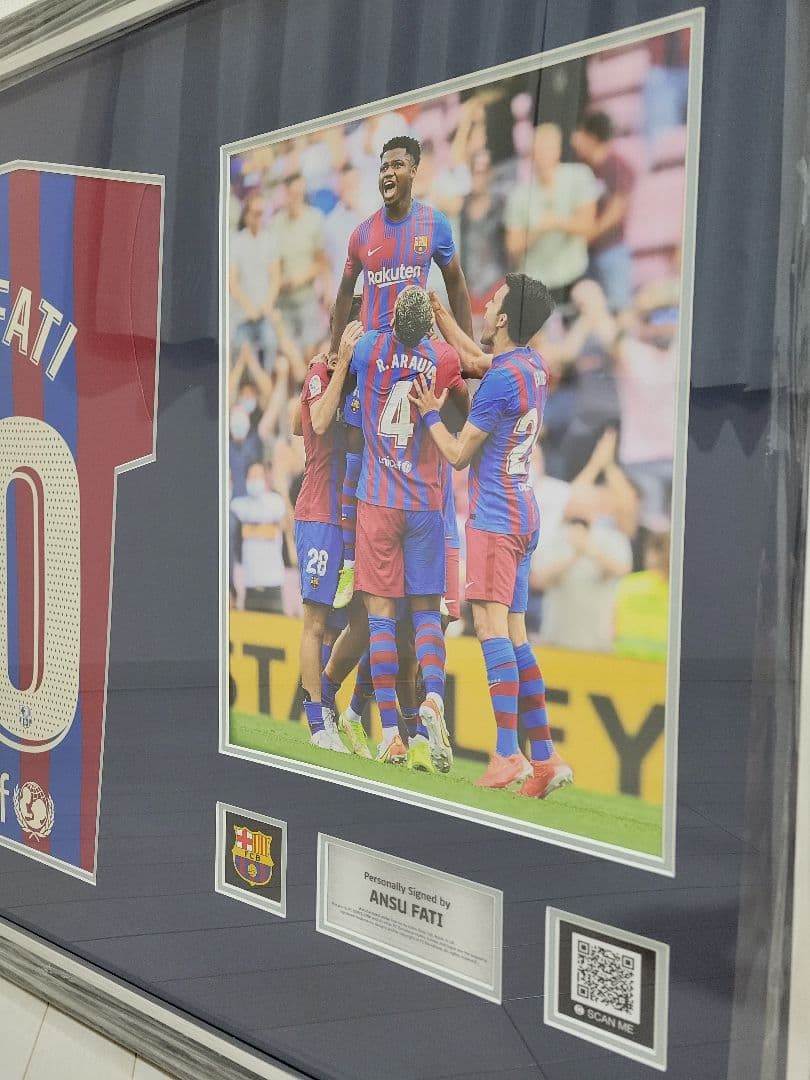 バルセロナ ファティ サイン ユニフォーム サッカー ICONS 正規 NIKE