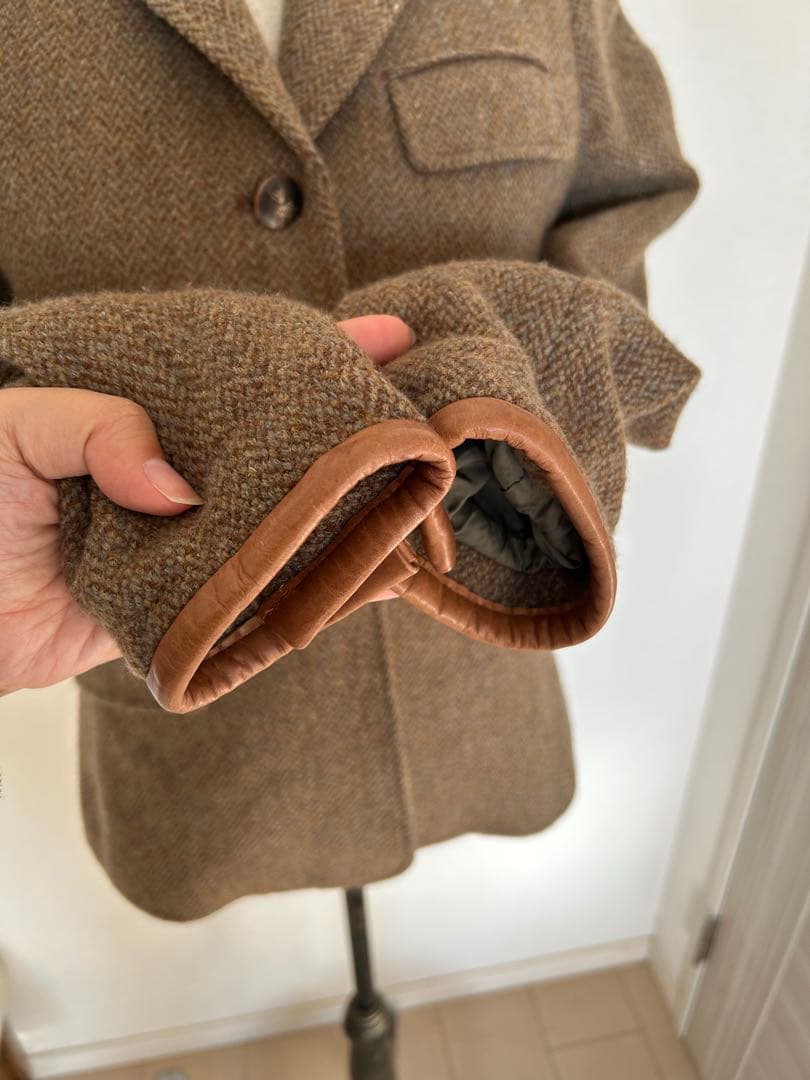 最値下げ　RALPH LAUREN ツイード ジャケット　ヘリンボーン