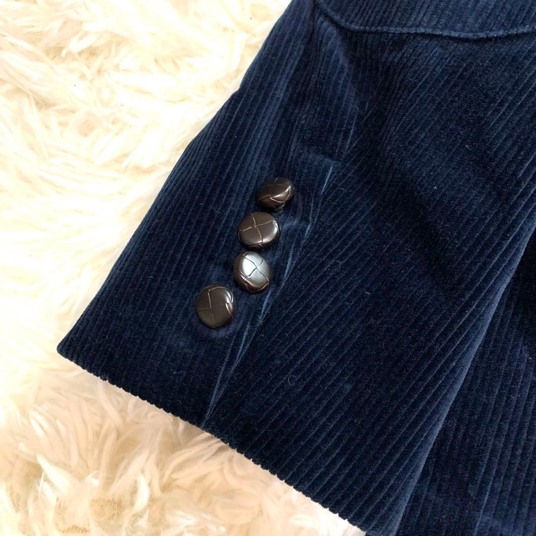 ブルックスブラザーズ 1818 テーラードジャケット ネイビー コーデュロイ