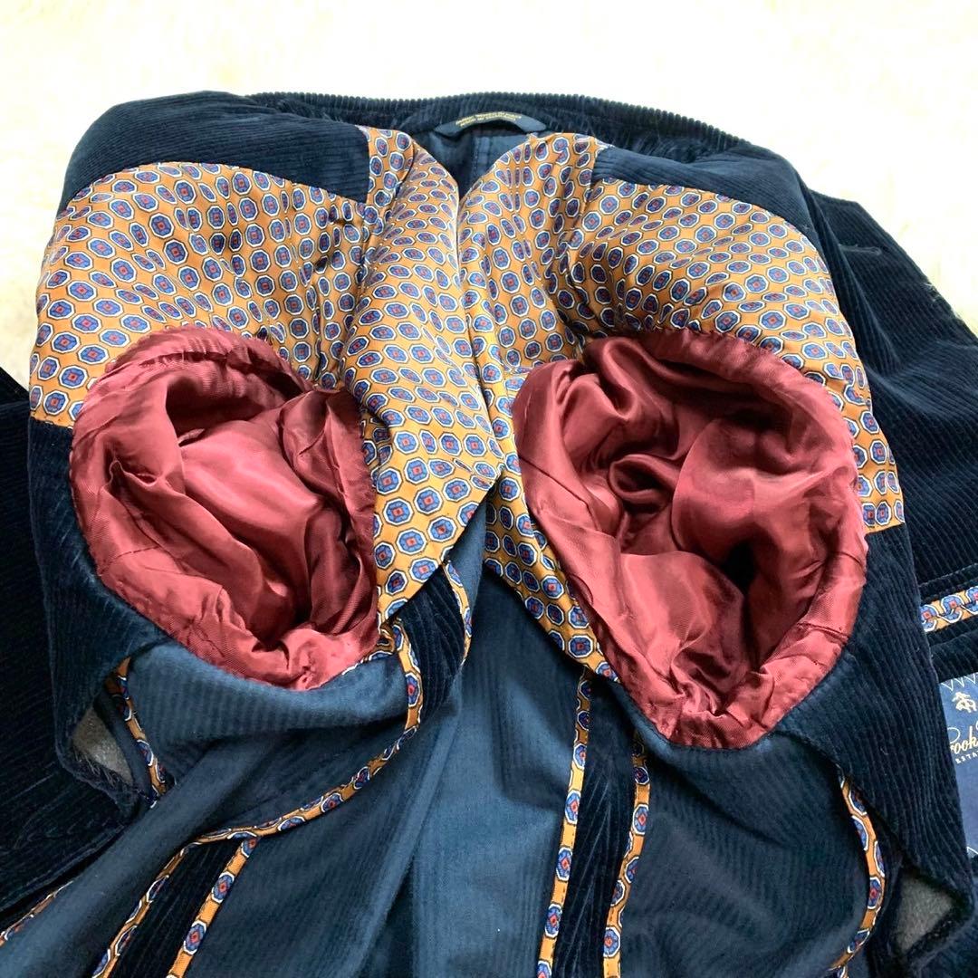 ブルックスブラザーズ 1818 テーラードジャケット ネイビー コーデュロイ