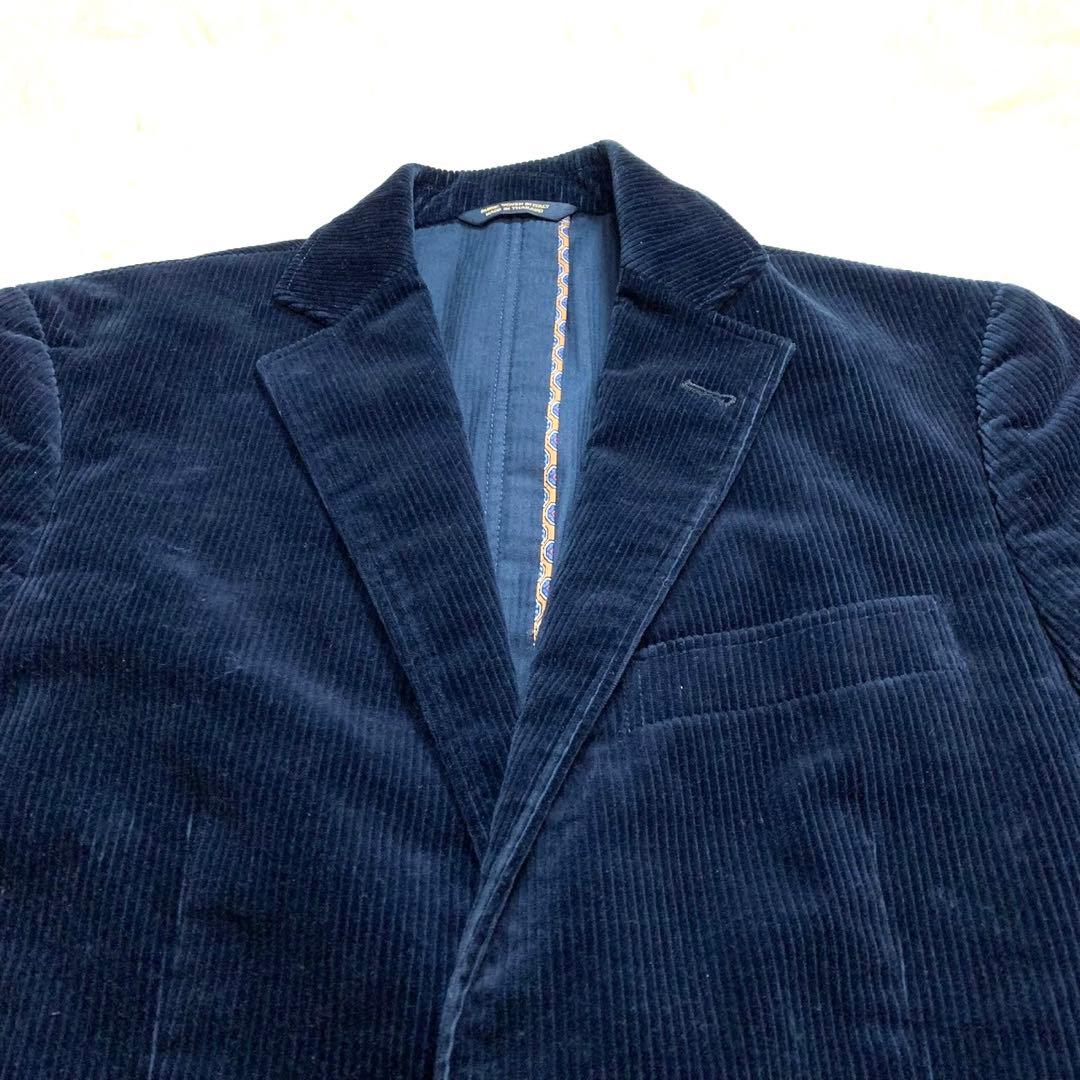 ブルックスブラザーズ 1818 テーラードジャケット ネイビー コーデュロイ