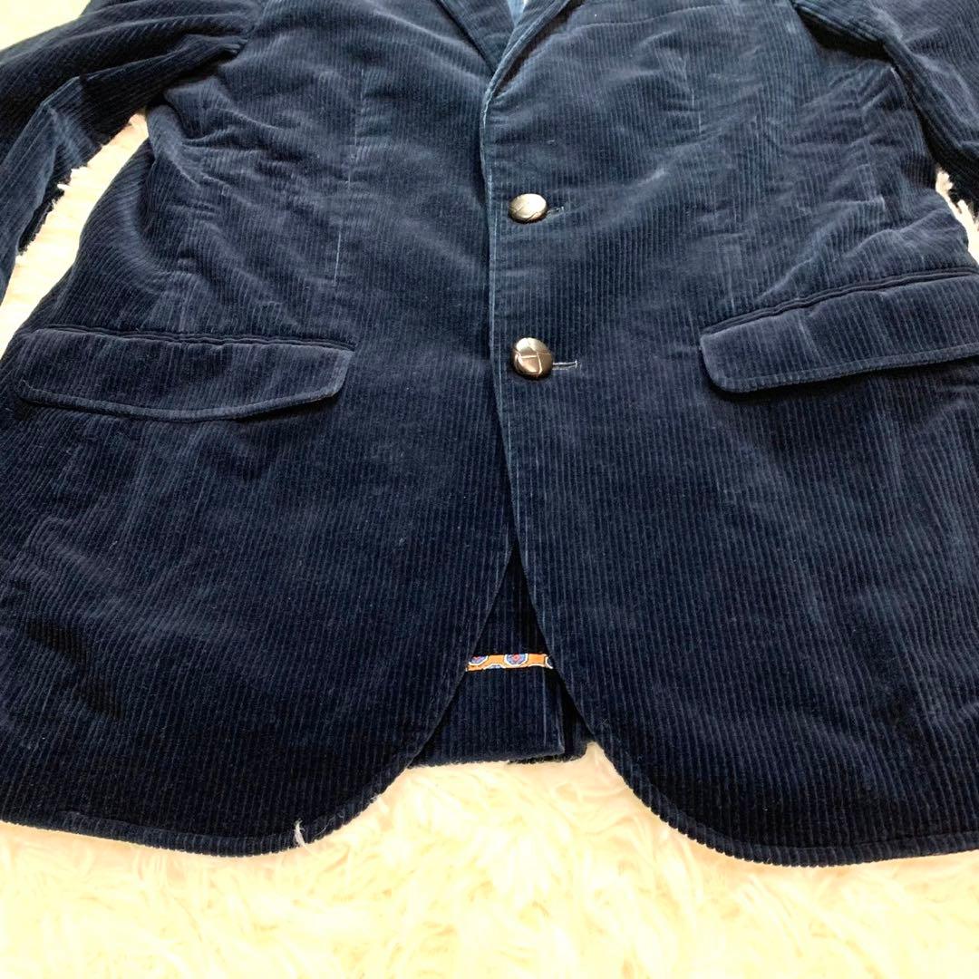 ブルックスブラザーズ 1818 テーラードジャケット ネイビー コーデュロイ