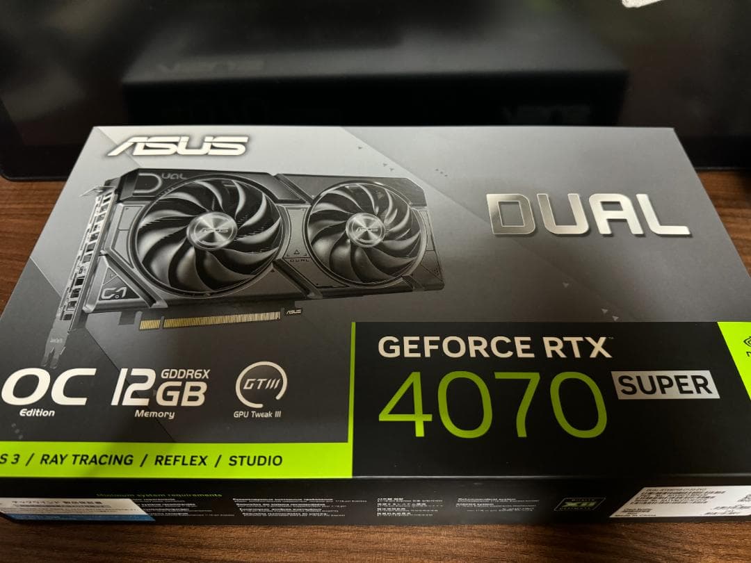 【本日限定】ASUS GeForceRTX4070SUPER 12GB OC