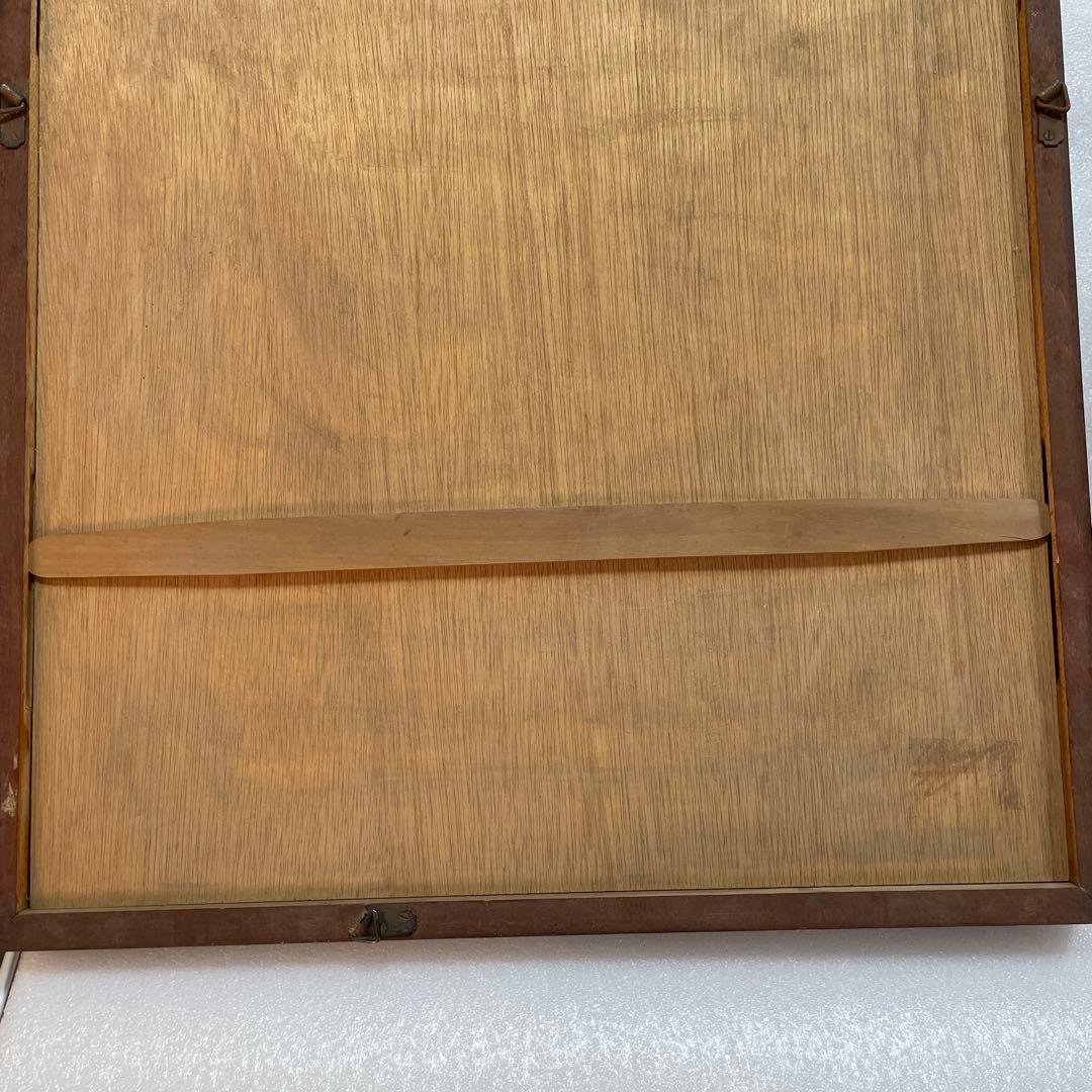 a*1様 Shun Takeda ？木版画　花飾り？QW4396