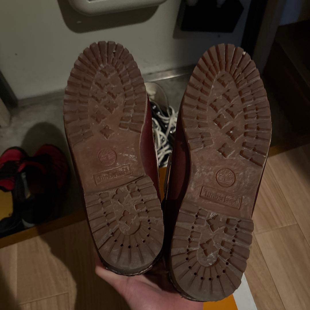 Timberland ティンバーランド 3eye バーガンディ箱付き