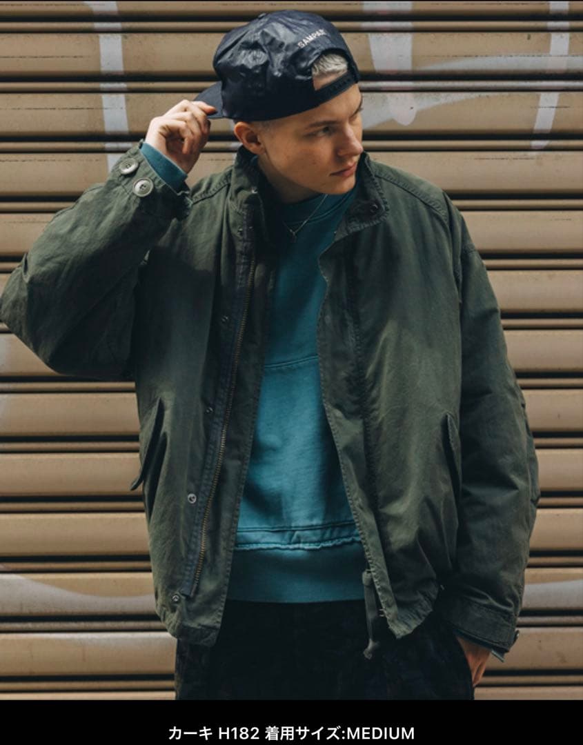 ジャーナルスタンダードM65 ショート モッズ ガーメントダイ ライナー付き